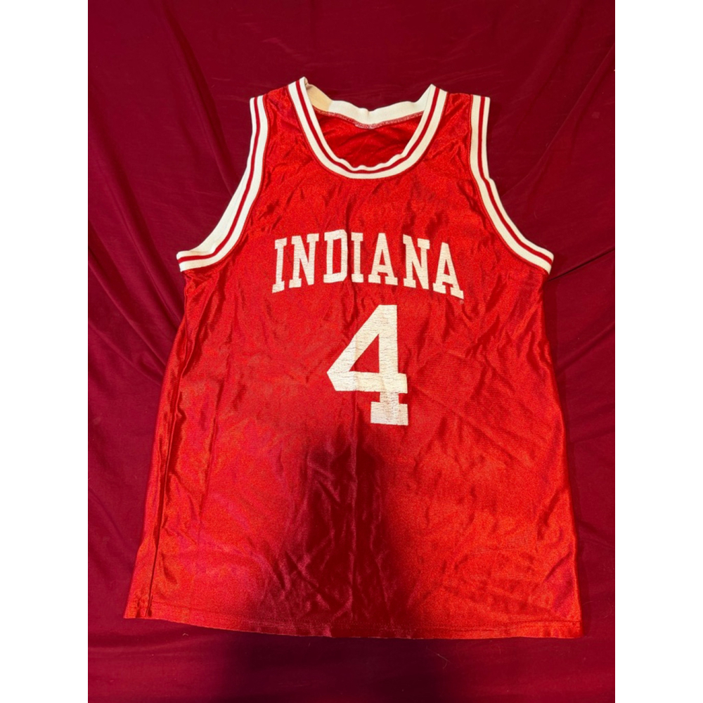 Red & White Indiana University #4 Jersey M